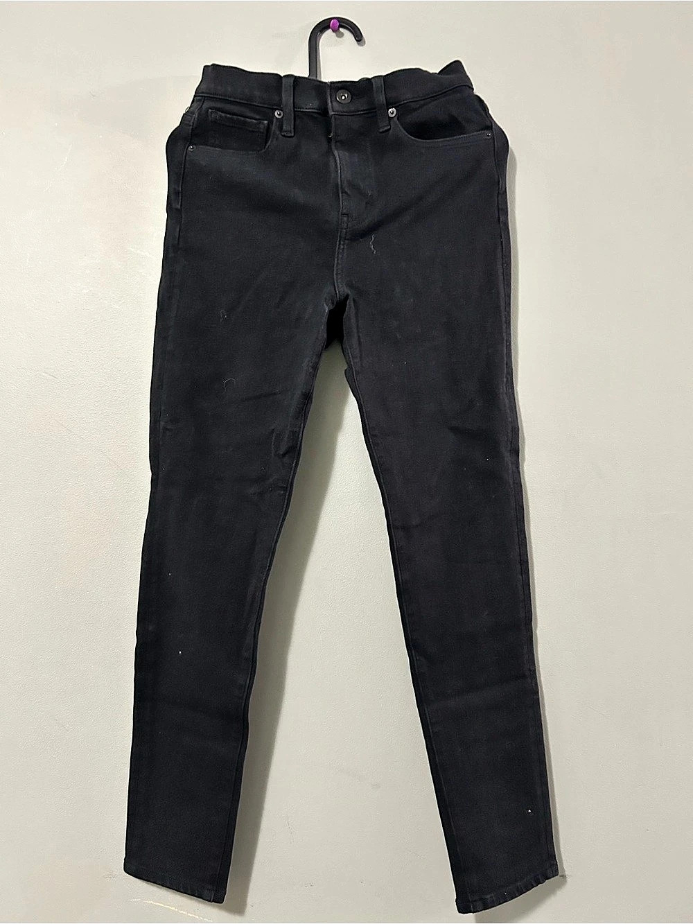 Uniqlo Skinny Jeans Black Waist 24